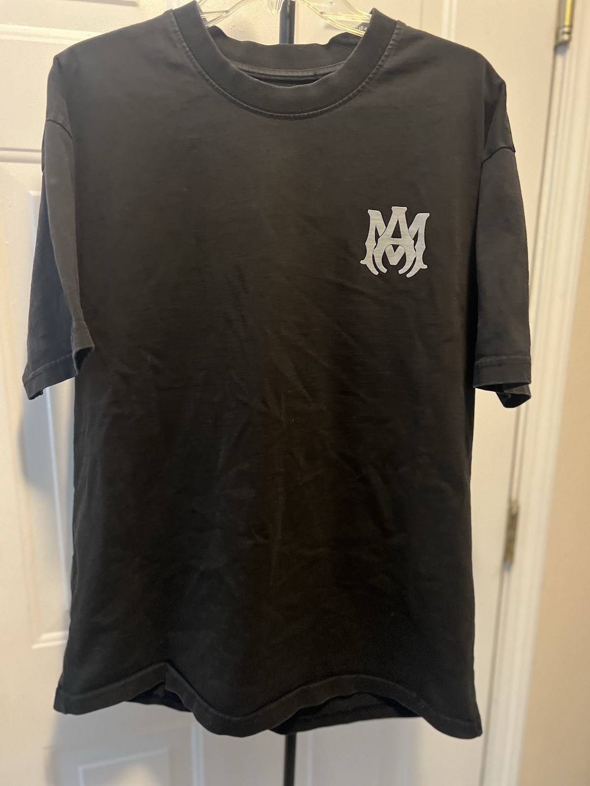 Amiri Core Logo T-Shirt Black Graphic Print Mens Size XXL