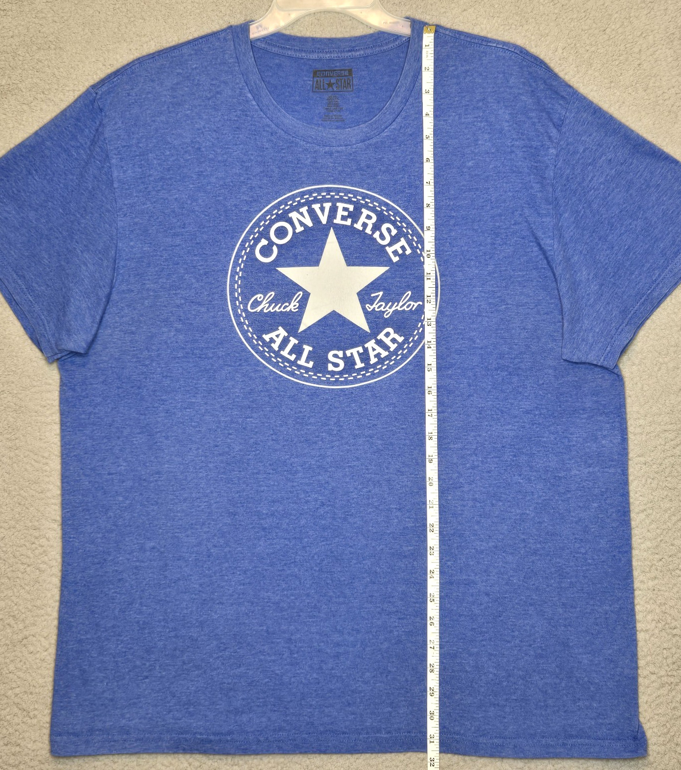 Converse Chuck Taylor All Stars Sneaker Logo T-Shirt – Blue – Men&rsquo;s Adult 2XL