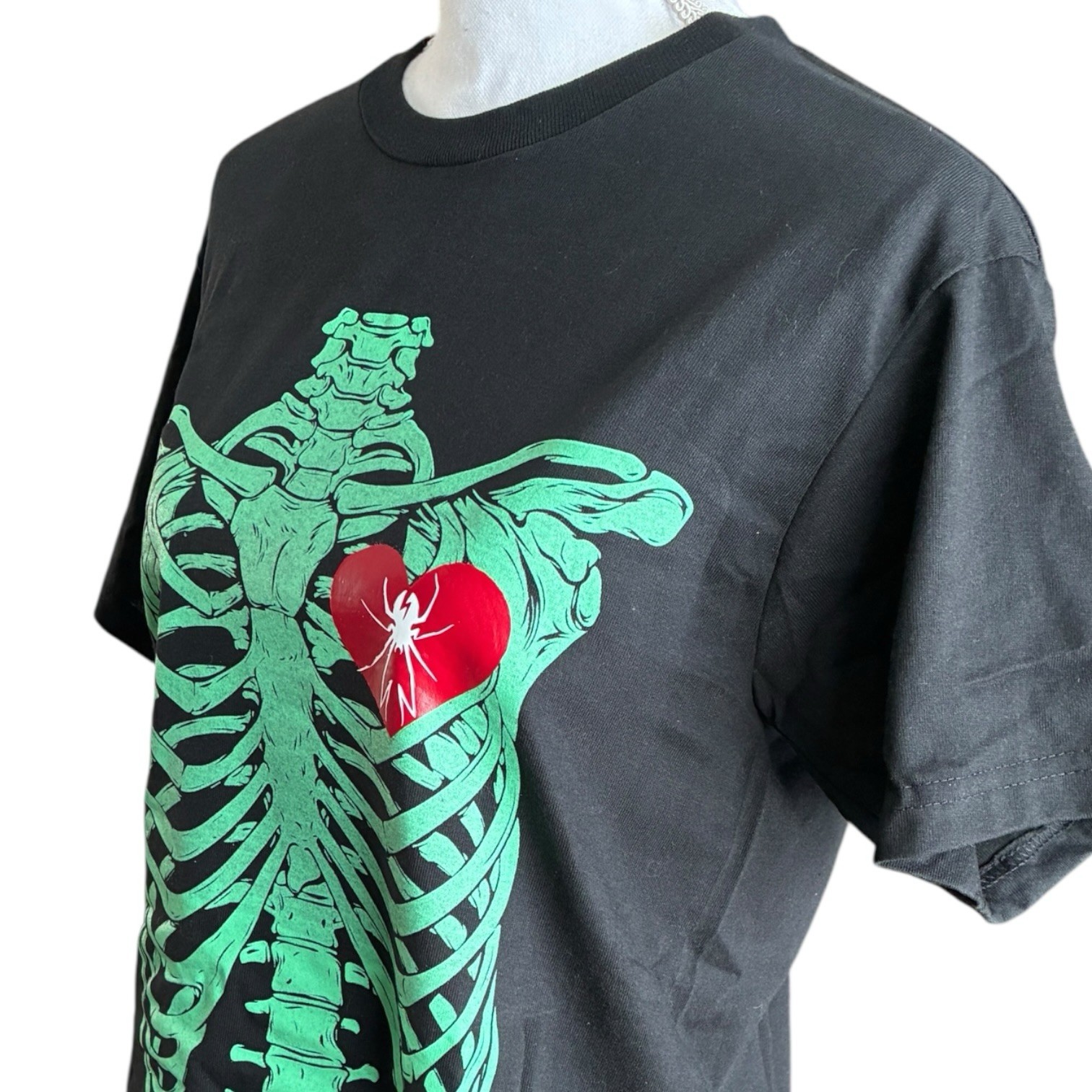 My Chemical Romance Skeleton Heart T-Shirt MCR NWT Medium
