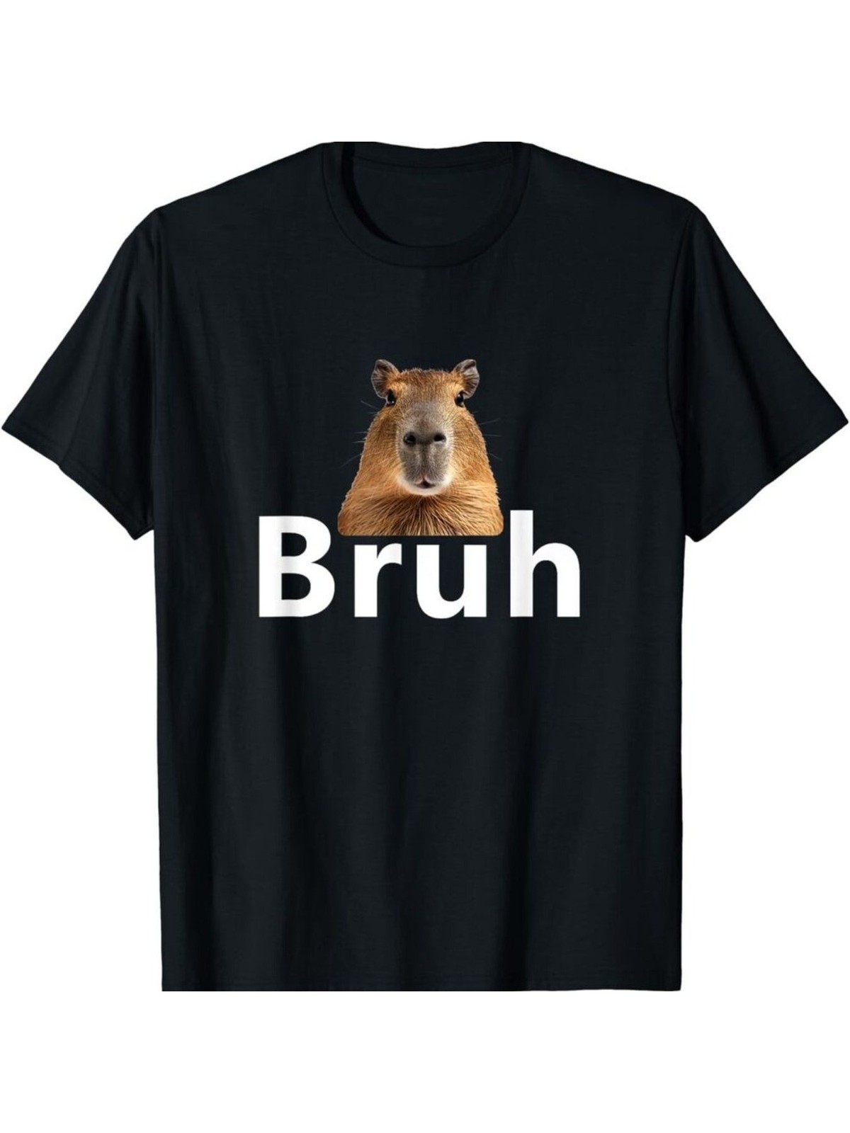 NEW LIMITED Capybara Bruh Animals T-Shirt