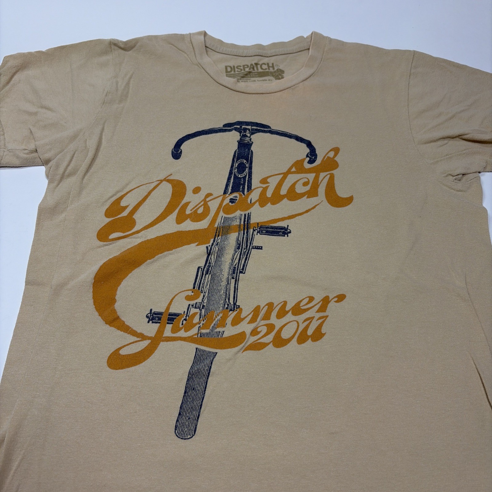 Dispatch Summer 2011 Tour Double Sided size S Small T Shirt Rare Band Merch Tee