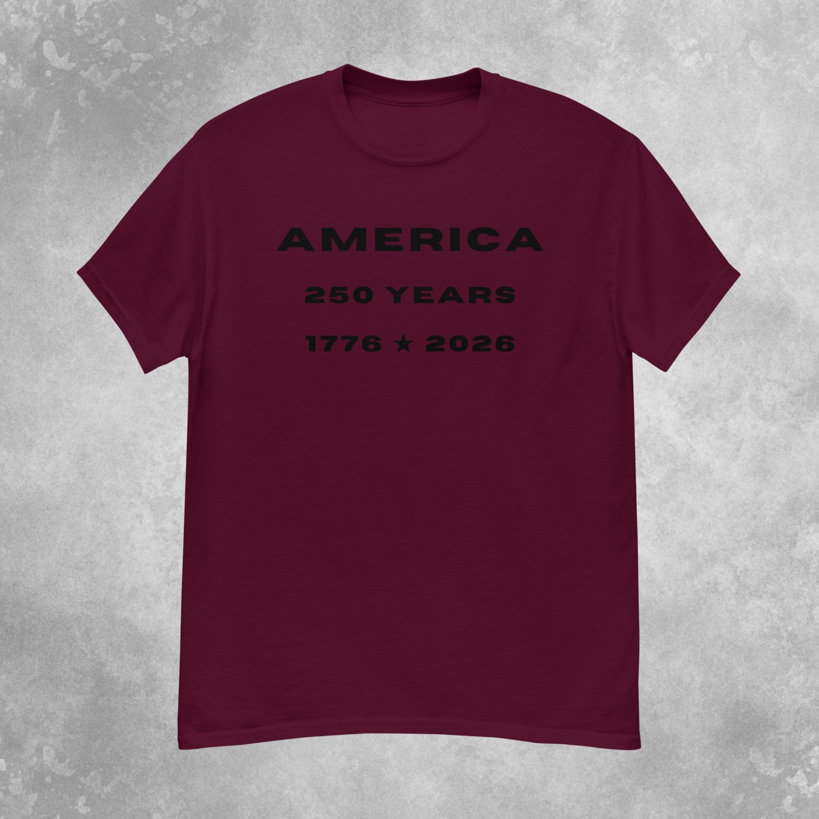 America 250th Anniversary T-Shirt Mens S-2XL (Neutral Color Pack)