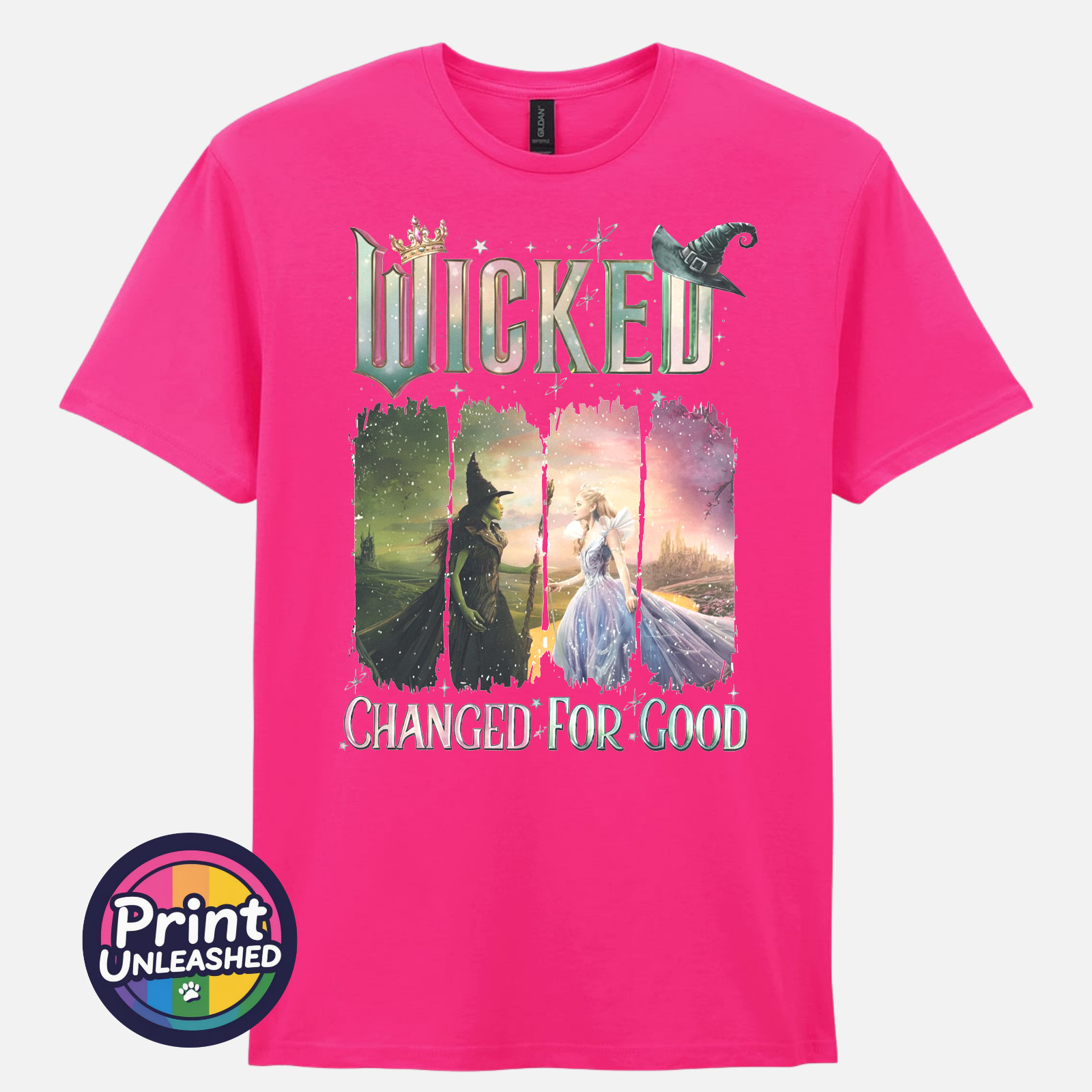 Changed for Good T-Shirt Wicked Graphic Tee Unisex S-2XL Musical Movie Tee