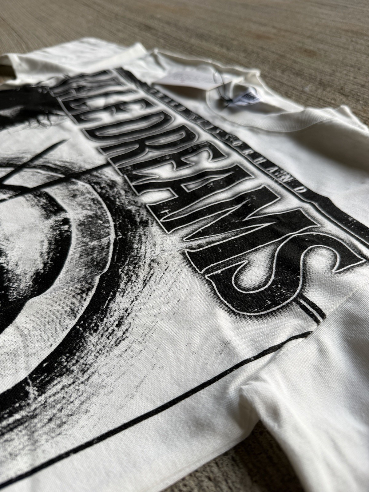 Valley Edward Scissorhands « Vale Dreams » White/Black Graphic Logo Tee S
