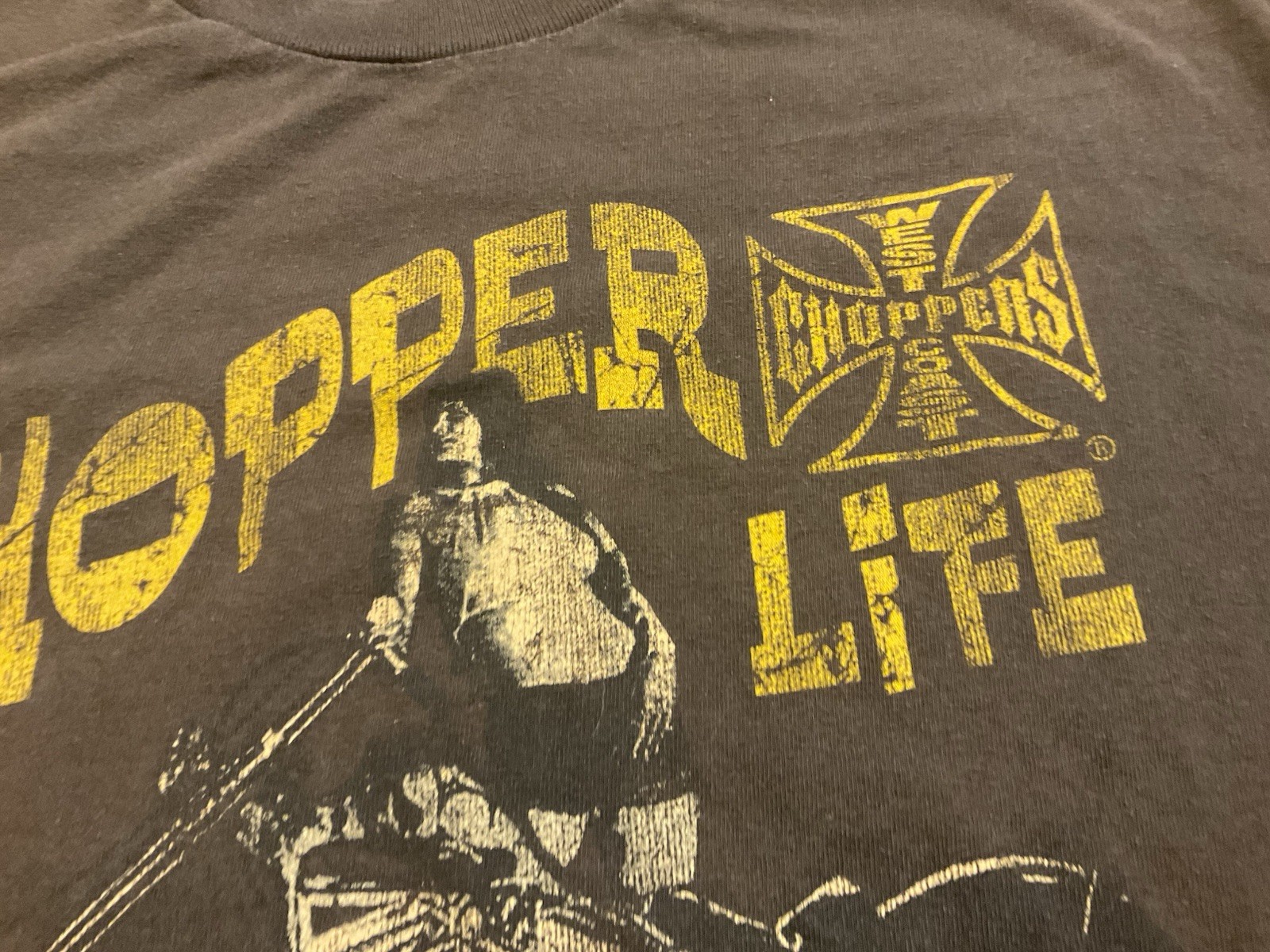 VTG West Coast Choppers Shirt Tee Mens XL Jesse James Motorcycle Chopper Life