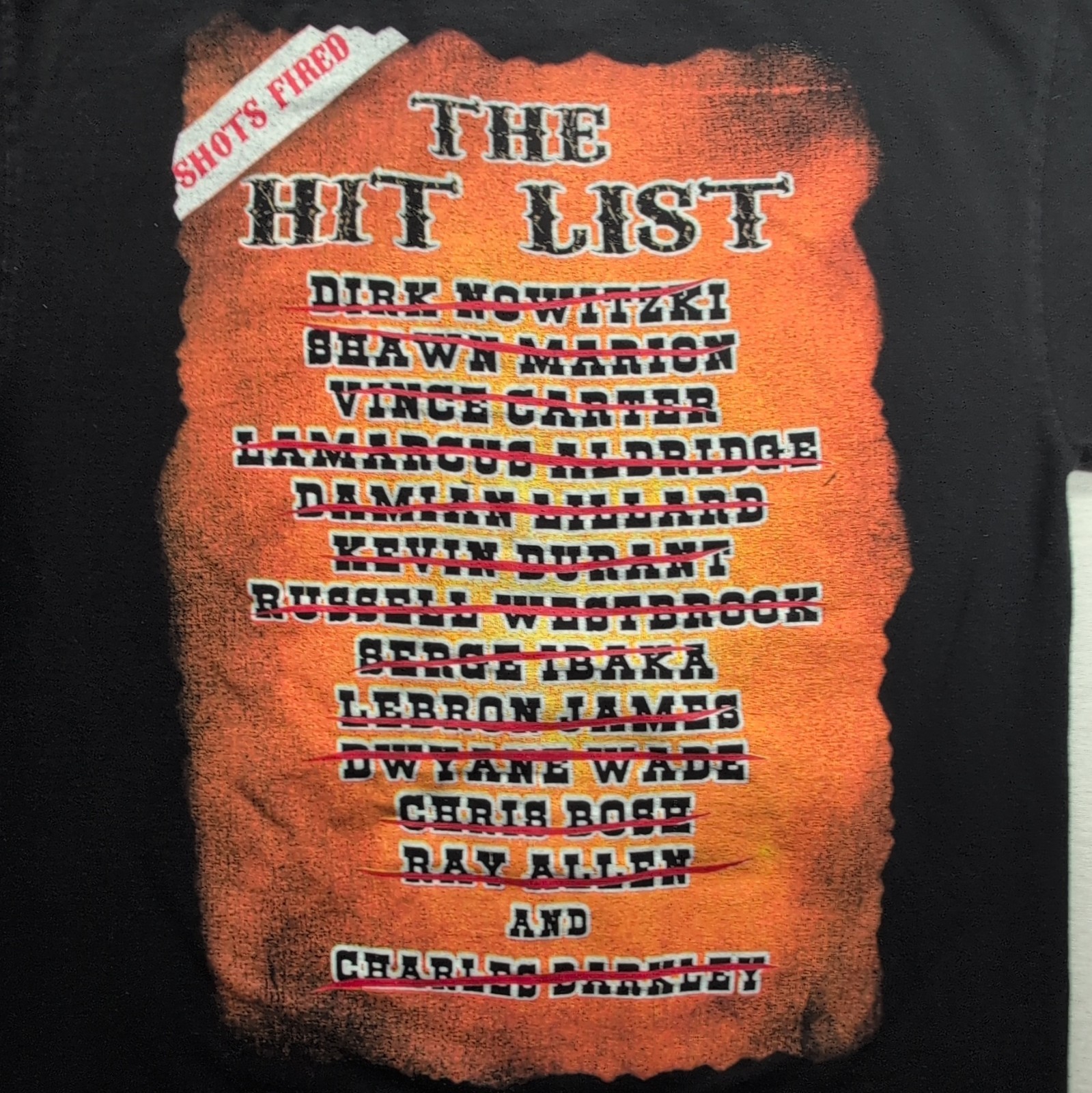 « Custom fan-art graphic tee celebrating the 2014 championship run. » Size Small