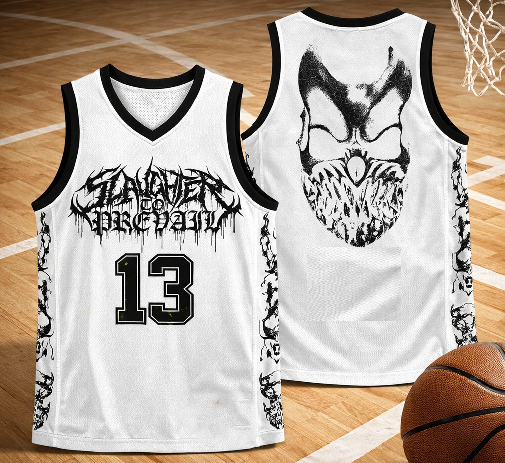 TRENDING Slaughter to Prevail basketball jersey All sizes XZ1437