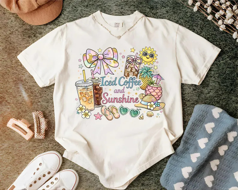 Iced Coffee Sunshine Comfort Tee
