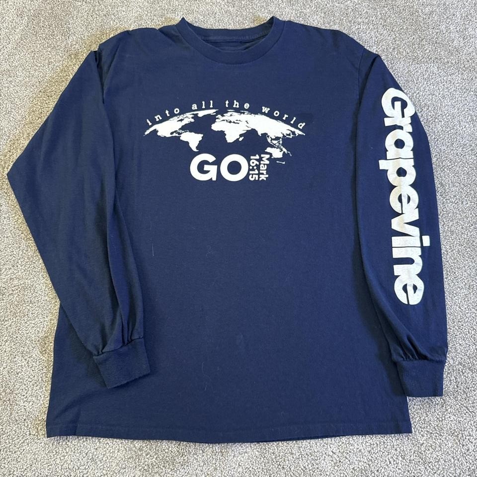 Y2K Jesus Long Sleeve T-Shirt Mark 16:15 The Great Commission