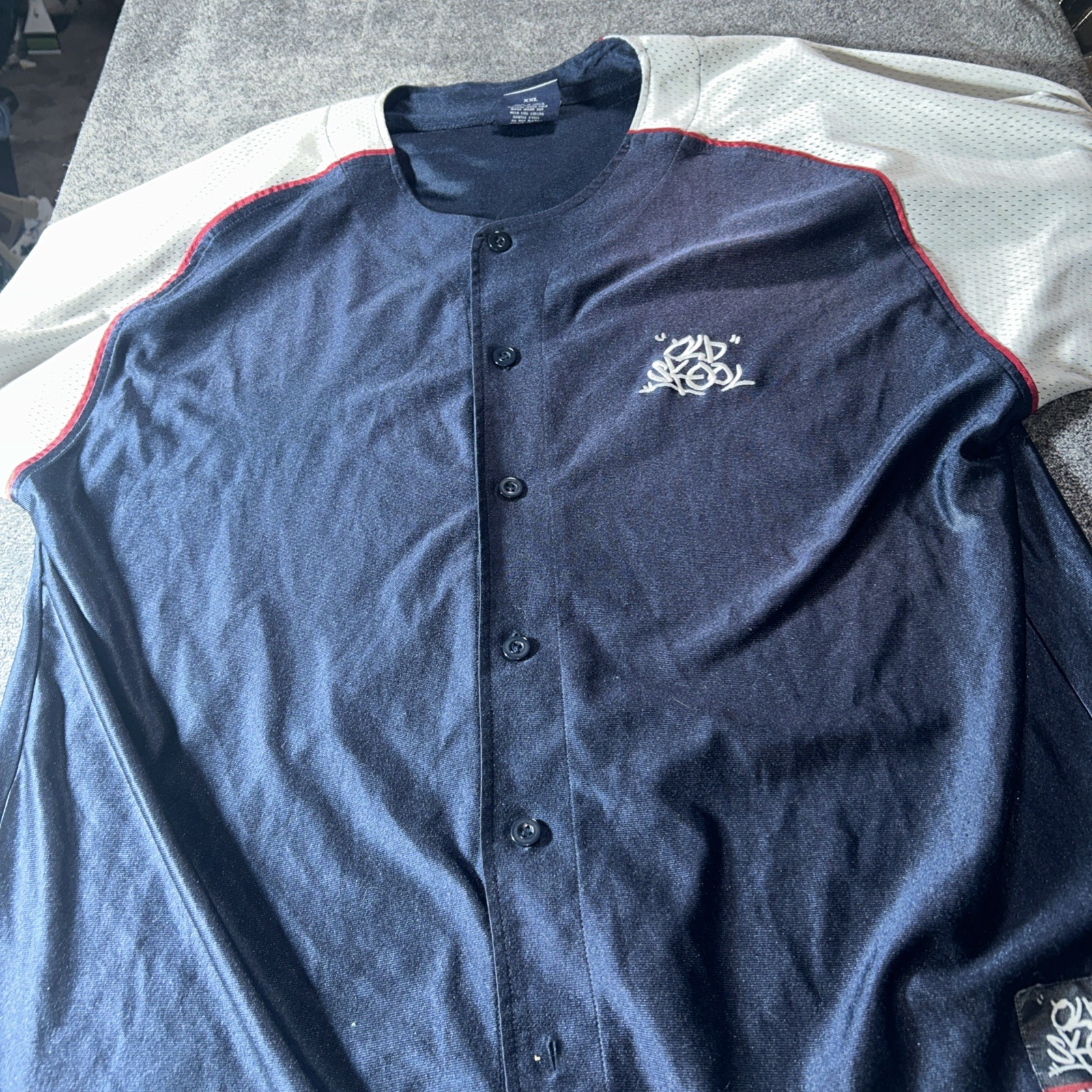 Vtg Old Skool Clothing Company NY96 Jersey XXL Urban Hip Hop 90s NYC Read