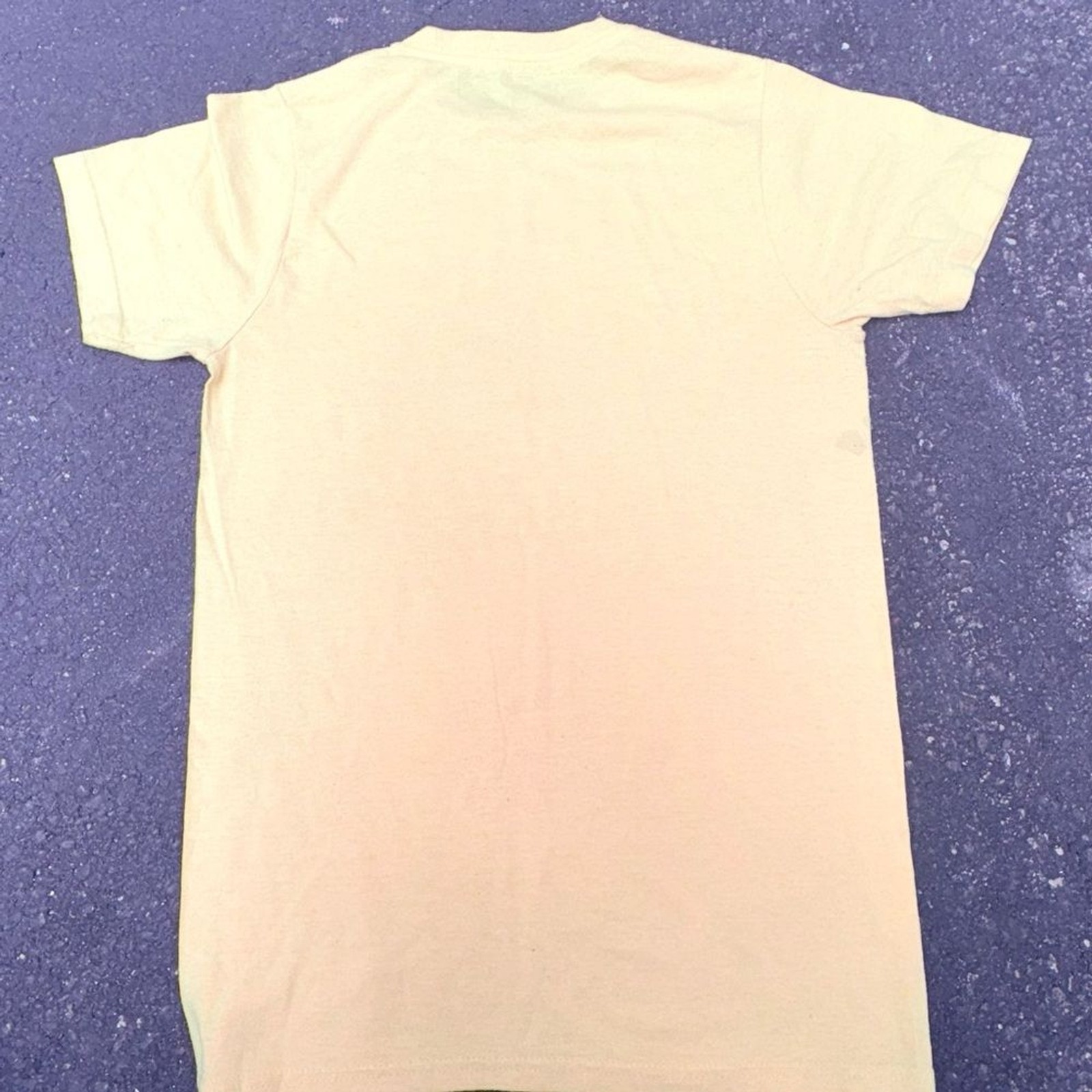 Vintage Rep 514 Montreal Expo 67 T-Shirt in Yellow Size Small
