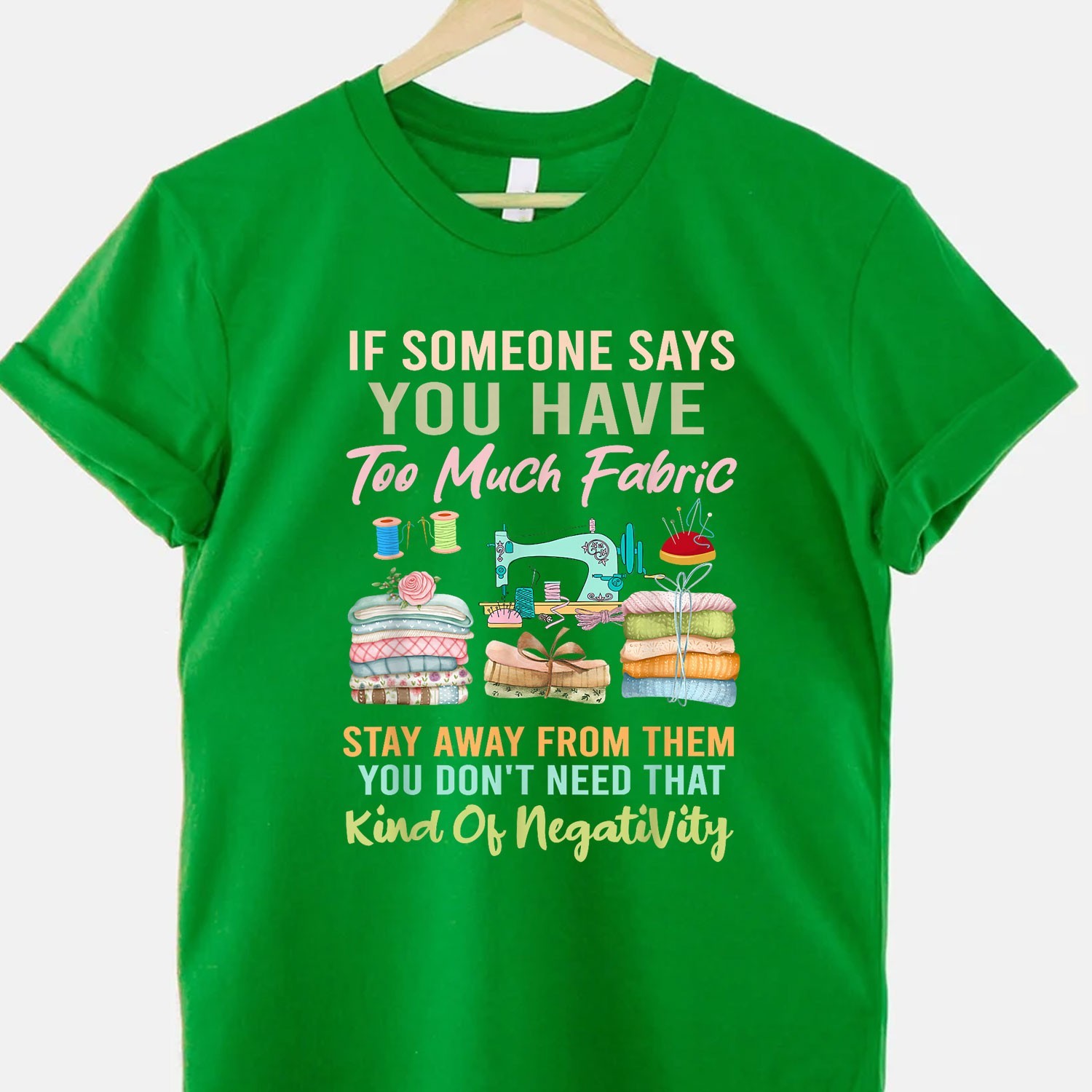 Too Much Fabric Sewing Quilting Humor Shirt, Quilter Funny T-Shirt Tee