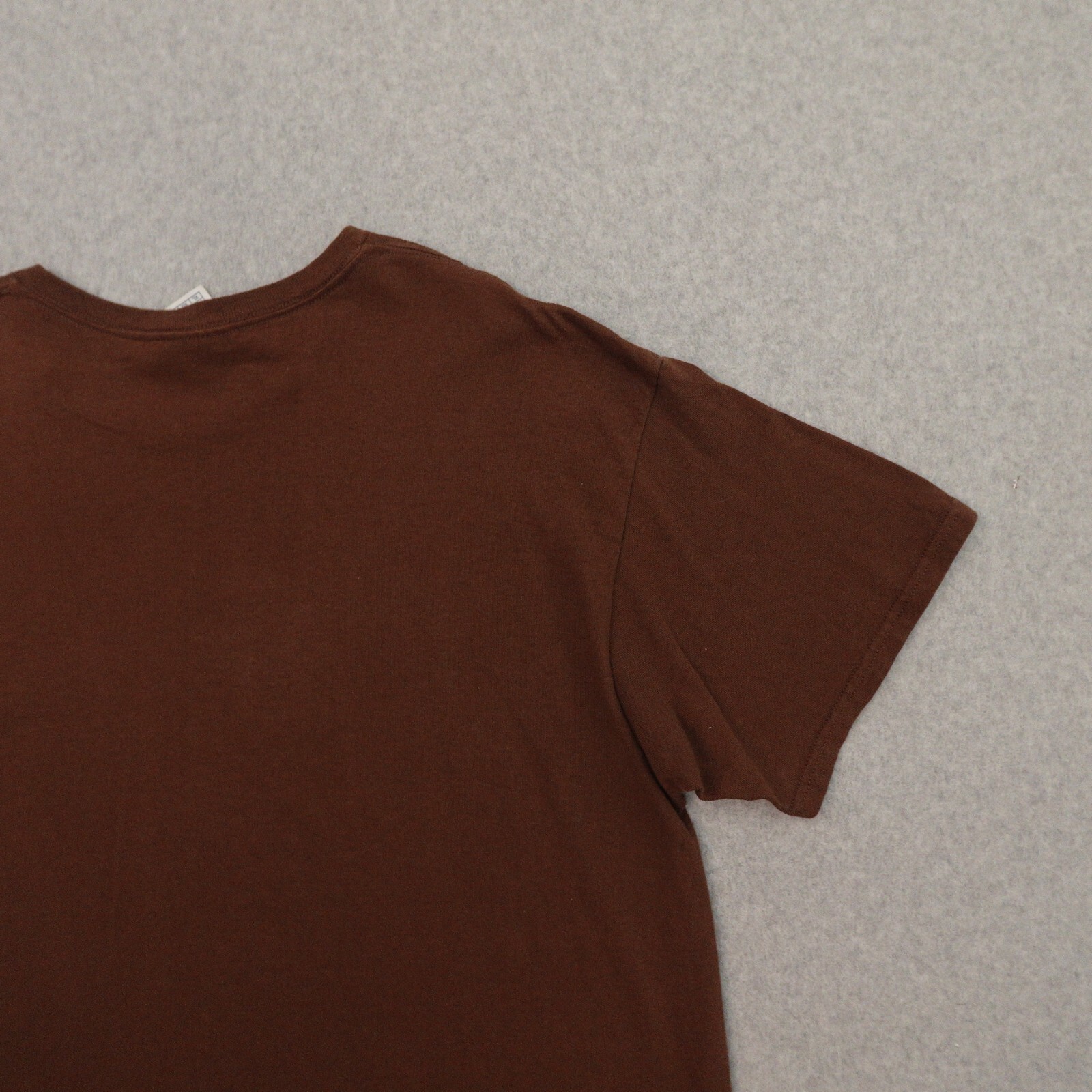 VTG Sesame Street Snuffleupagus Adult Tshirt XL (23×29) in Brown Jumbo Print