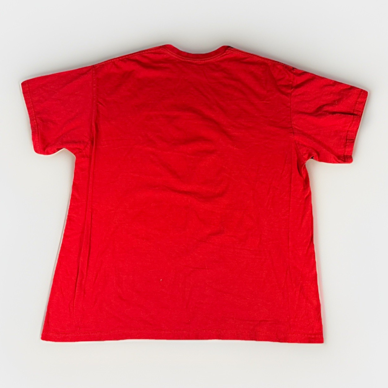 2011 Adventure Time Shirt Size XL Cartoon Network Red What Time Is It Finn Jake