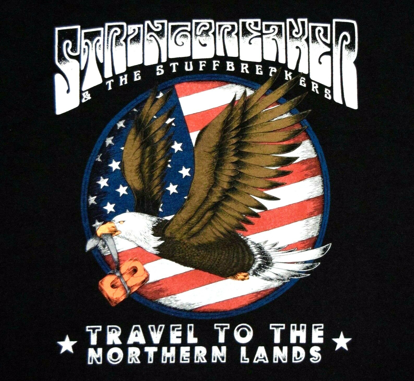 StringBreaker & the StuffBreakers T-Shirt Men&rsquo;s Size XL Brazilian 70&rsquo;s ROCK BAND