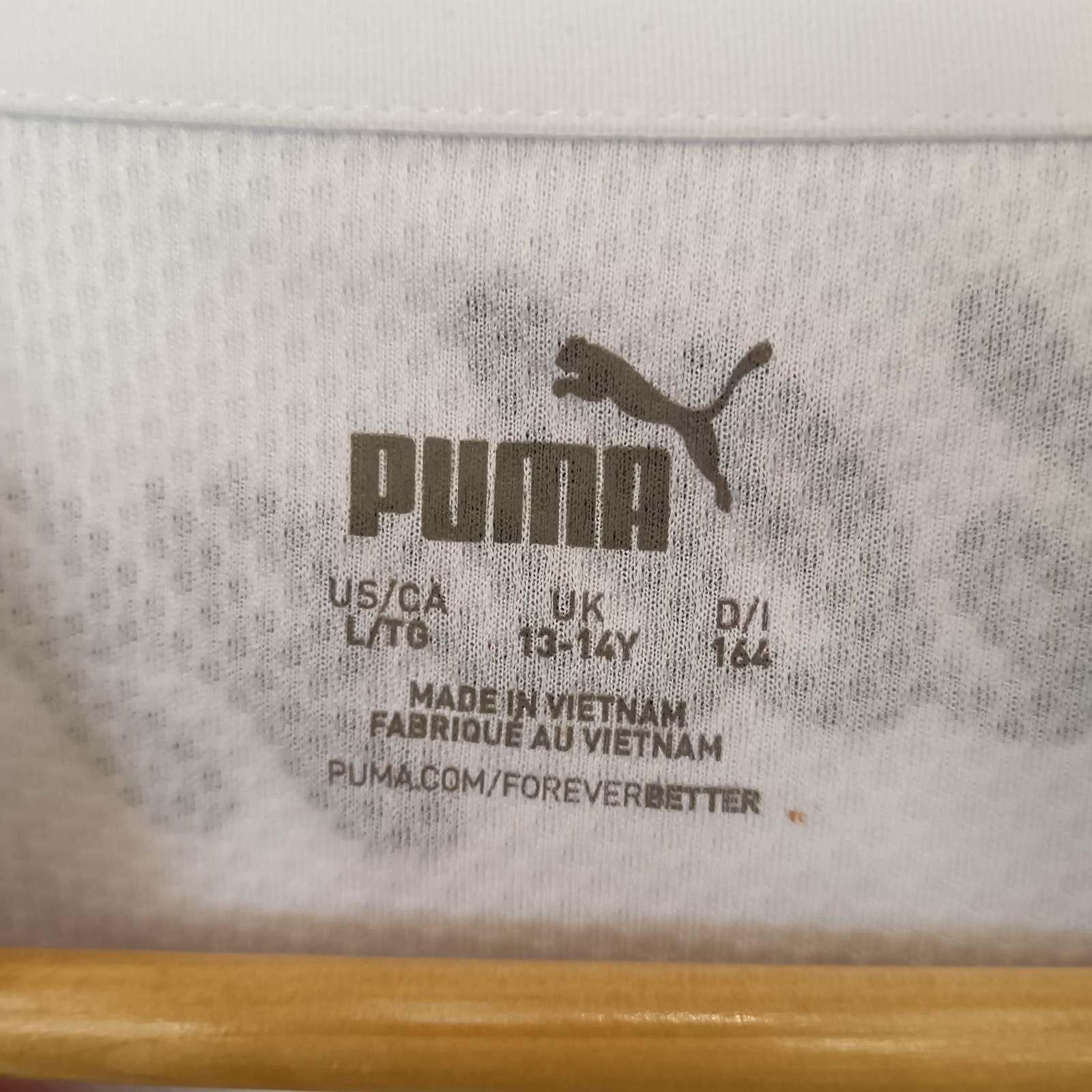 Puma Kellogg&rsquo;s FC Jersey Junior 13-14Y White Multicoloured with Tags Preloved