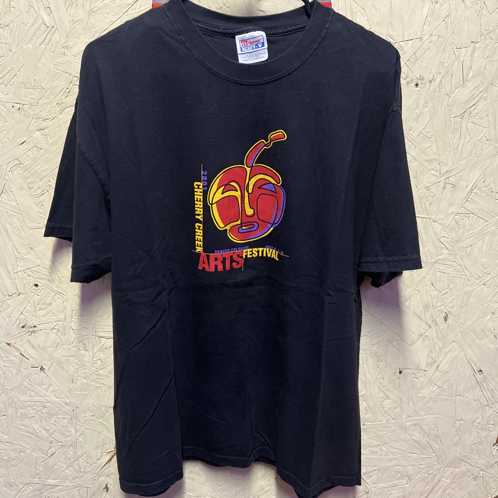Vintage 2001 Cherry Creek Arts Festival Denver Tee Size Men&rsquo;s XL
