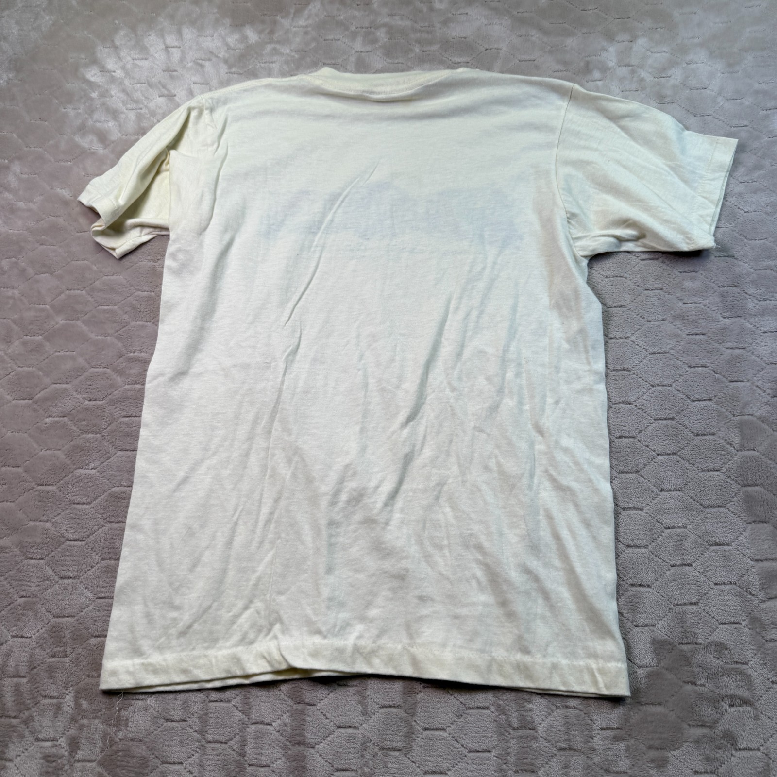 VTG 80s Ely Nevada Railway Train Museum Shirt Sz Lg Alore Tag Single Stitch WORN