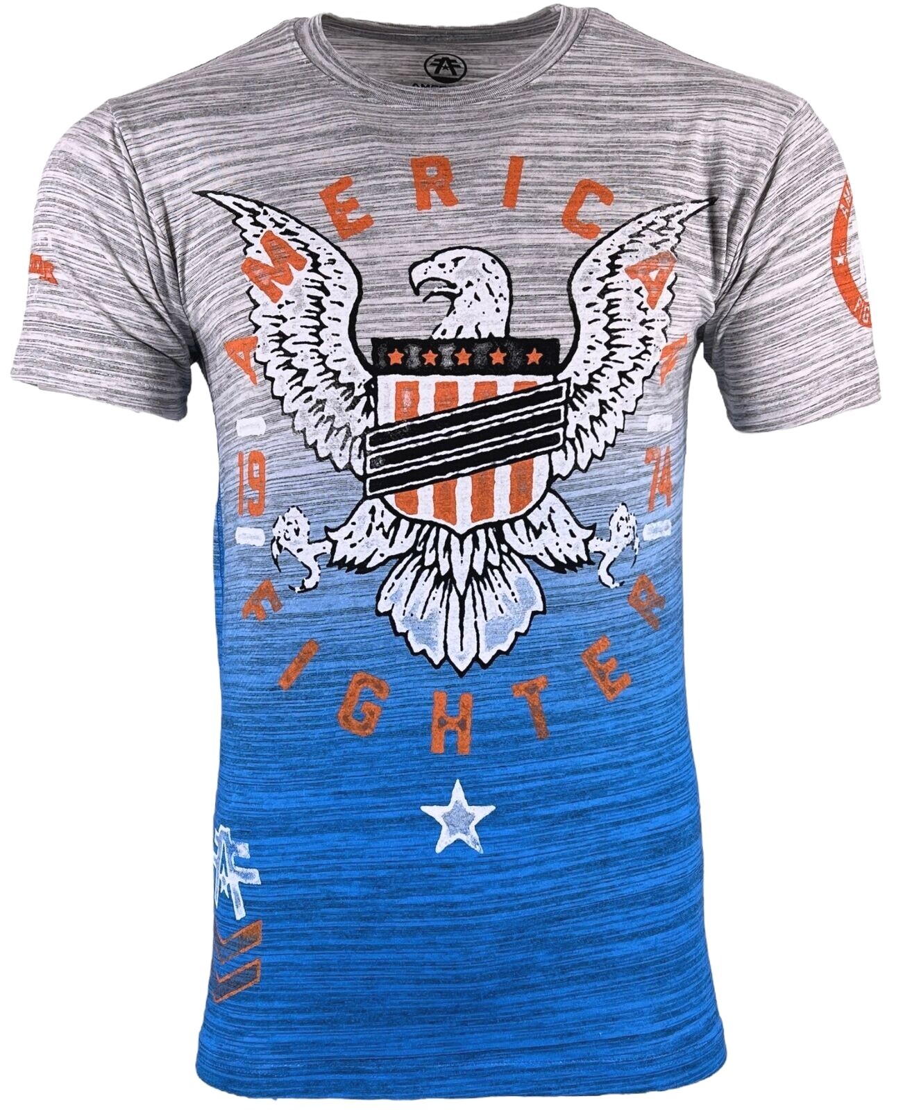American Fighter Men&rsquo;s T-shirt VANDERPAINT Crew neck Athletic Eagle MMA