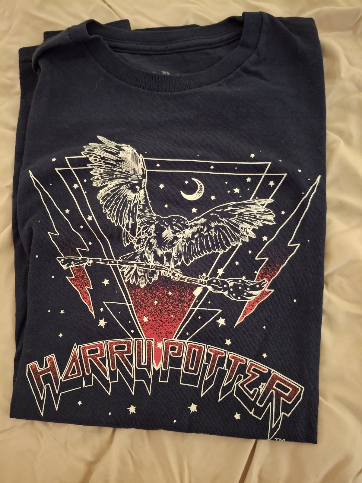 Navy Harry Potter Men&rsquo;s M 100% Cotton
