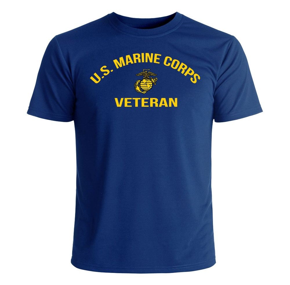 US Marine Corps Veteran T-Shirt Officially Licensed