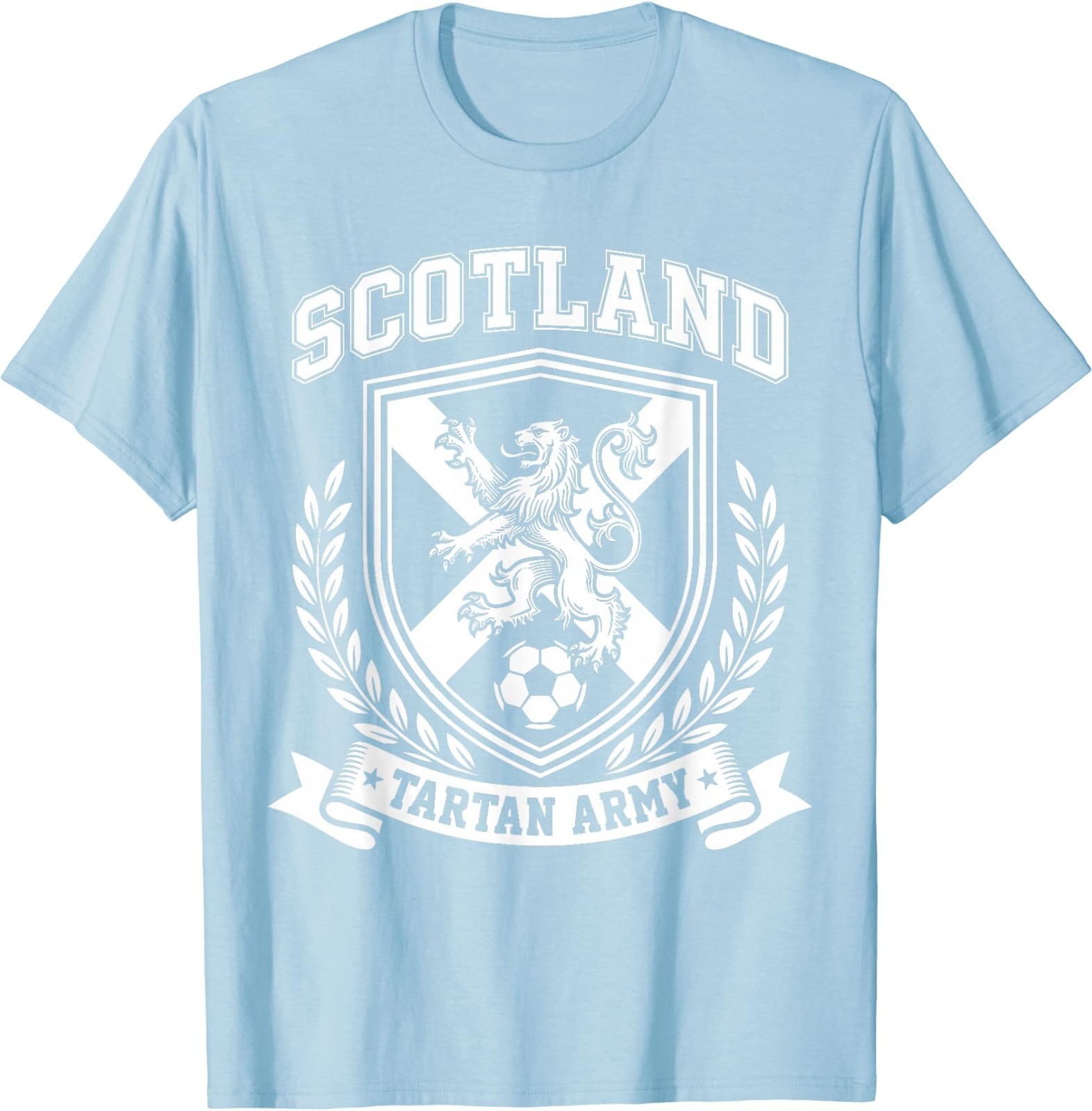 Tartan Army Scotland Patricotic Design T-Shirt