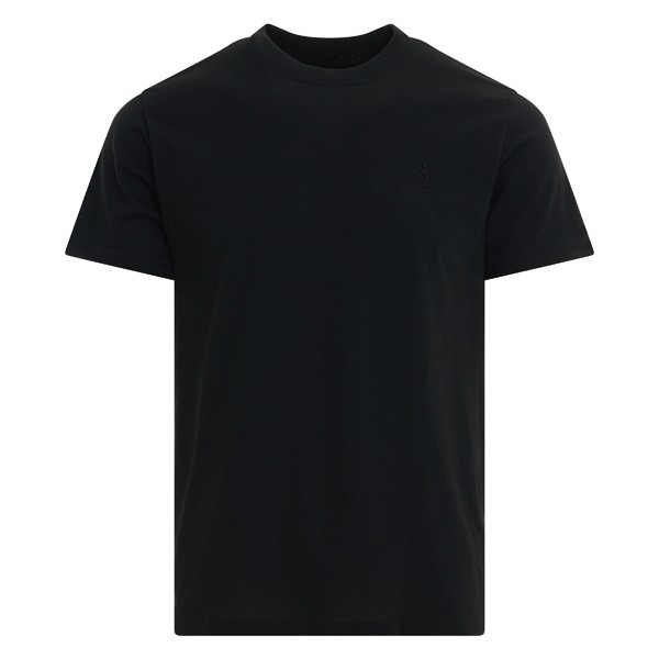 5 Pack Black Horse Club Mens Crew Neck Cotton T Shirts Embroidered Logo S-XXL