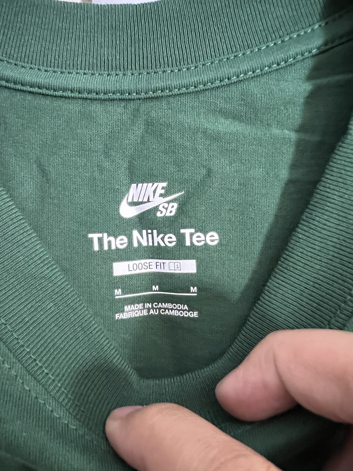 NIKE SB TEE “OCTOPUS DUNK” GRAPHIC T SHIRT [DJ1228-341] GREEN RARE SZ M LOOSE