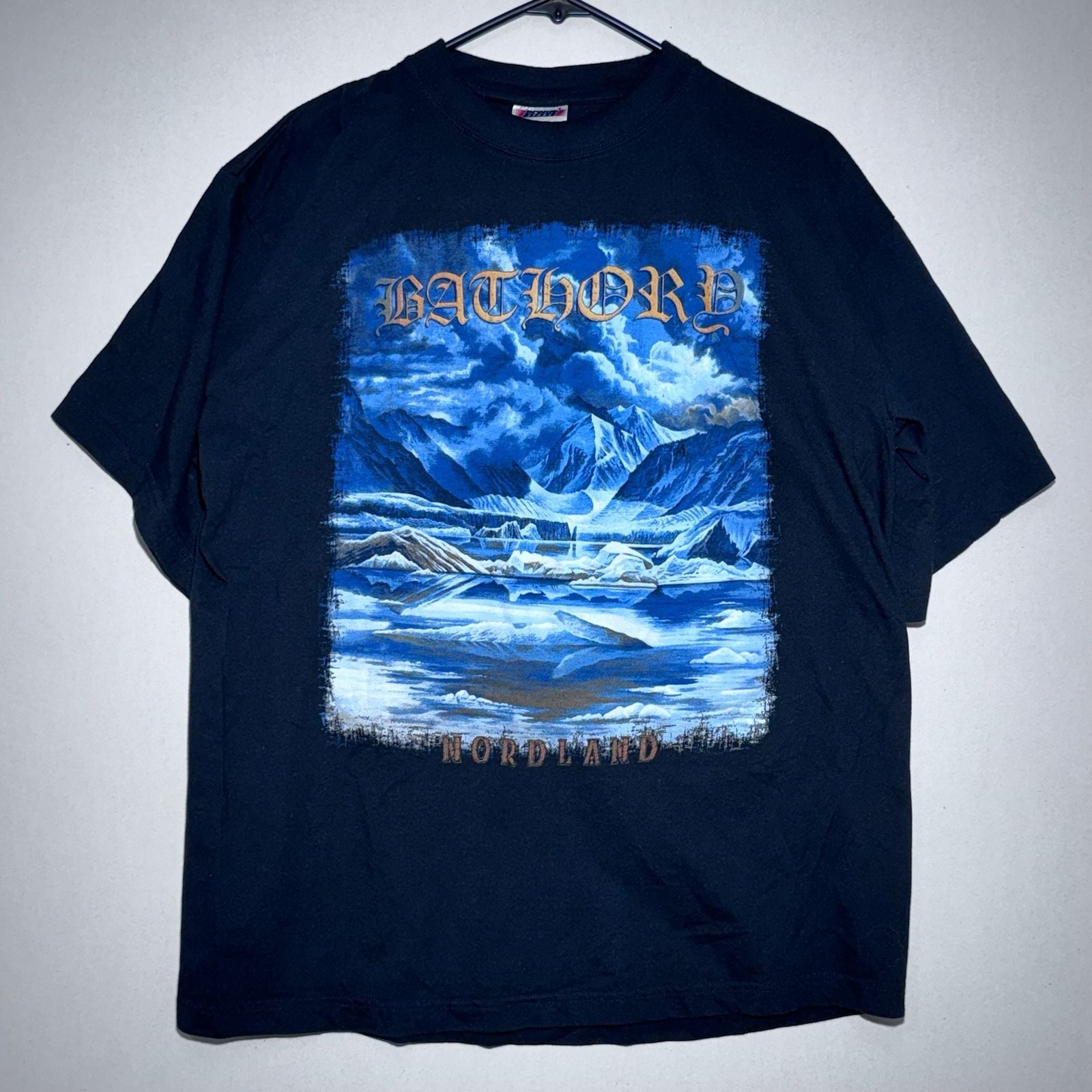Vintage Y2K Bathory Nordland I Double-Sided Graphic Band T-Shirt