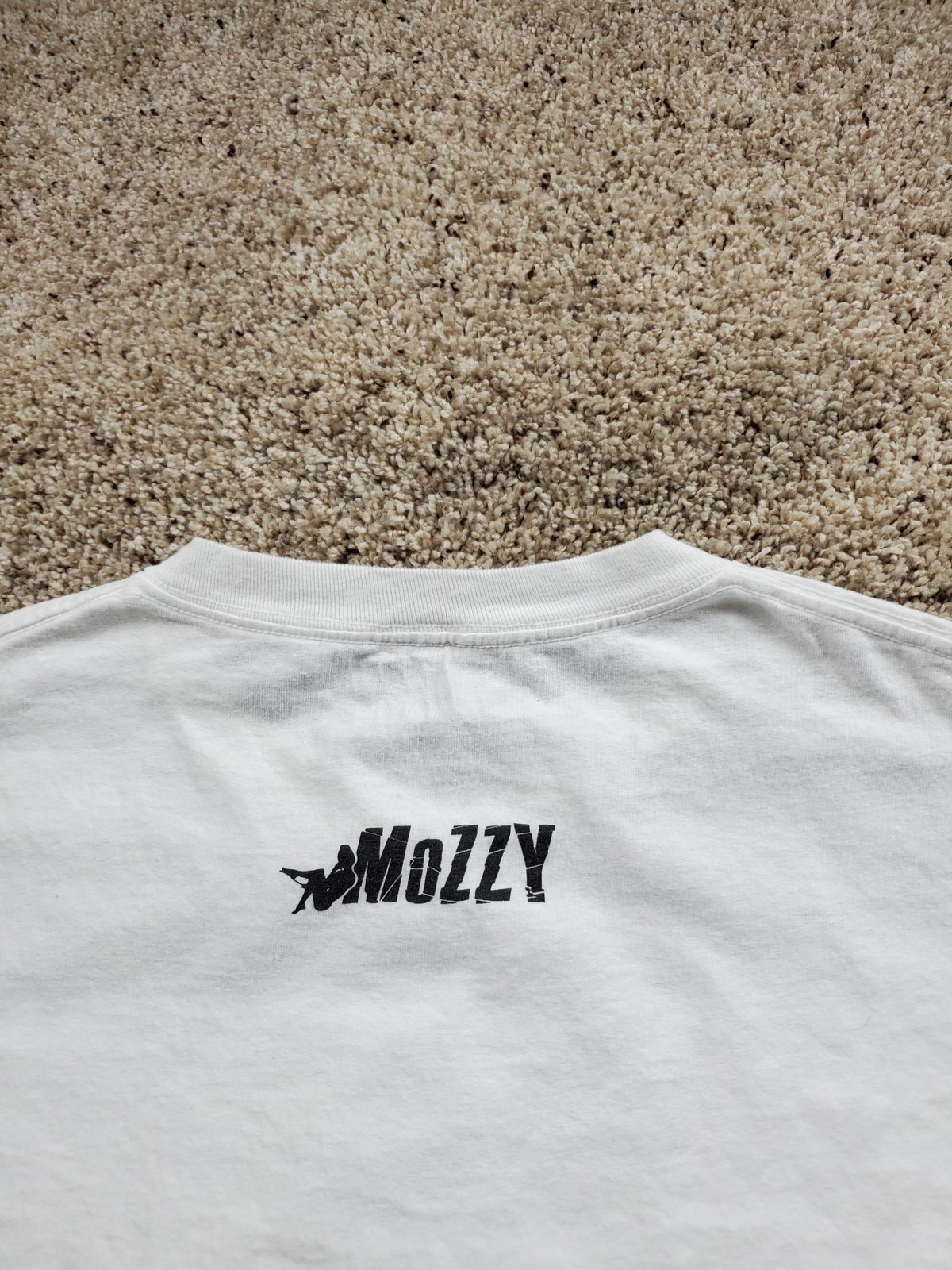 Mozzy Mandatory Check T Shirt Mens 2XL Hip Hop Graphic Rap Tee T-Shirt Crewneck