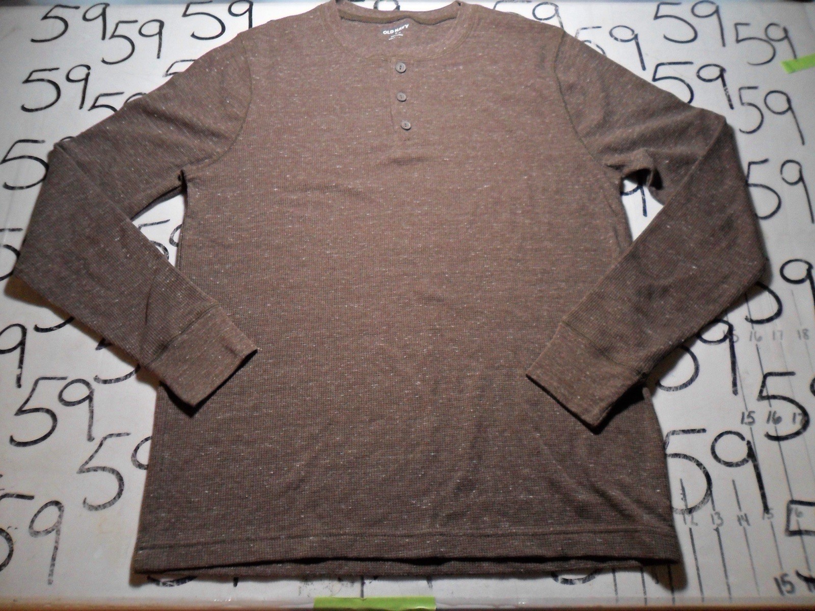 Medium NWOT Light Brown Long Sleeve Thermal Old Navy Brand Shirt