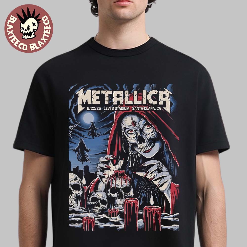 Metallica M72 Santa Clara 2025 Night 2 Venue Poster At Levi’s Stadium In Califor