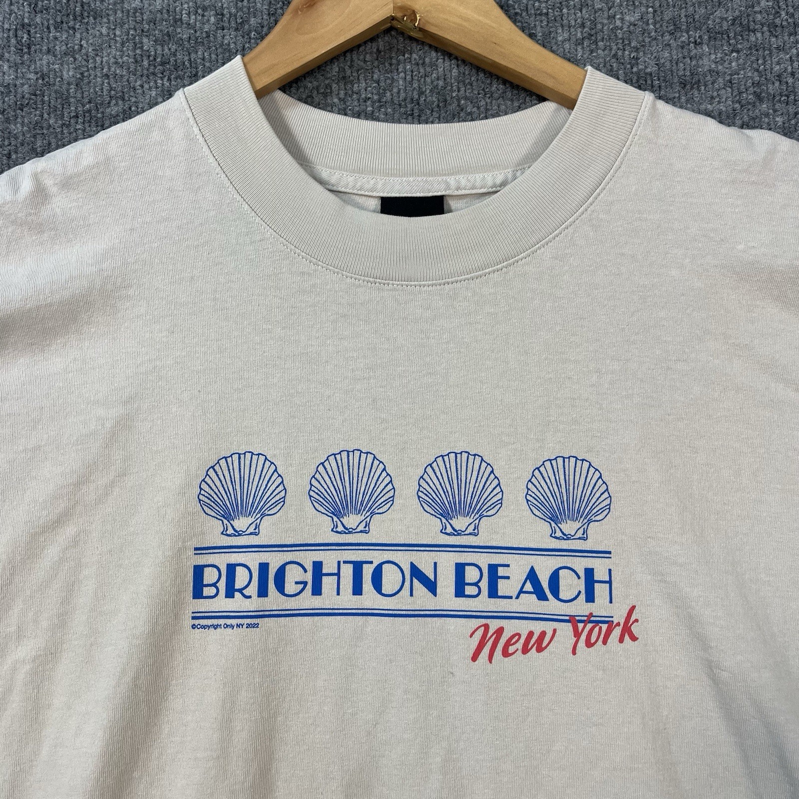 Only NY Brighton Beach New York Tee Mens XL Streetwear Supreme