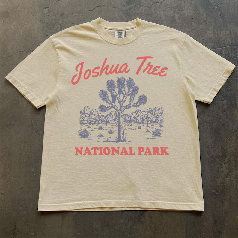Joshua Tree National Park Comfort Tee California Desert Vacation Souvenir Shirt
