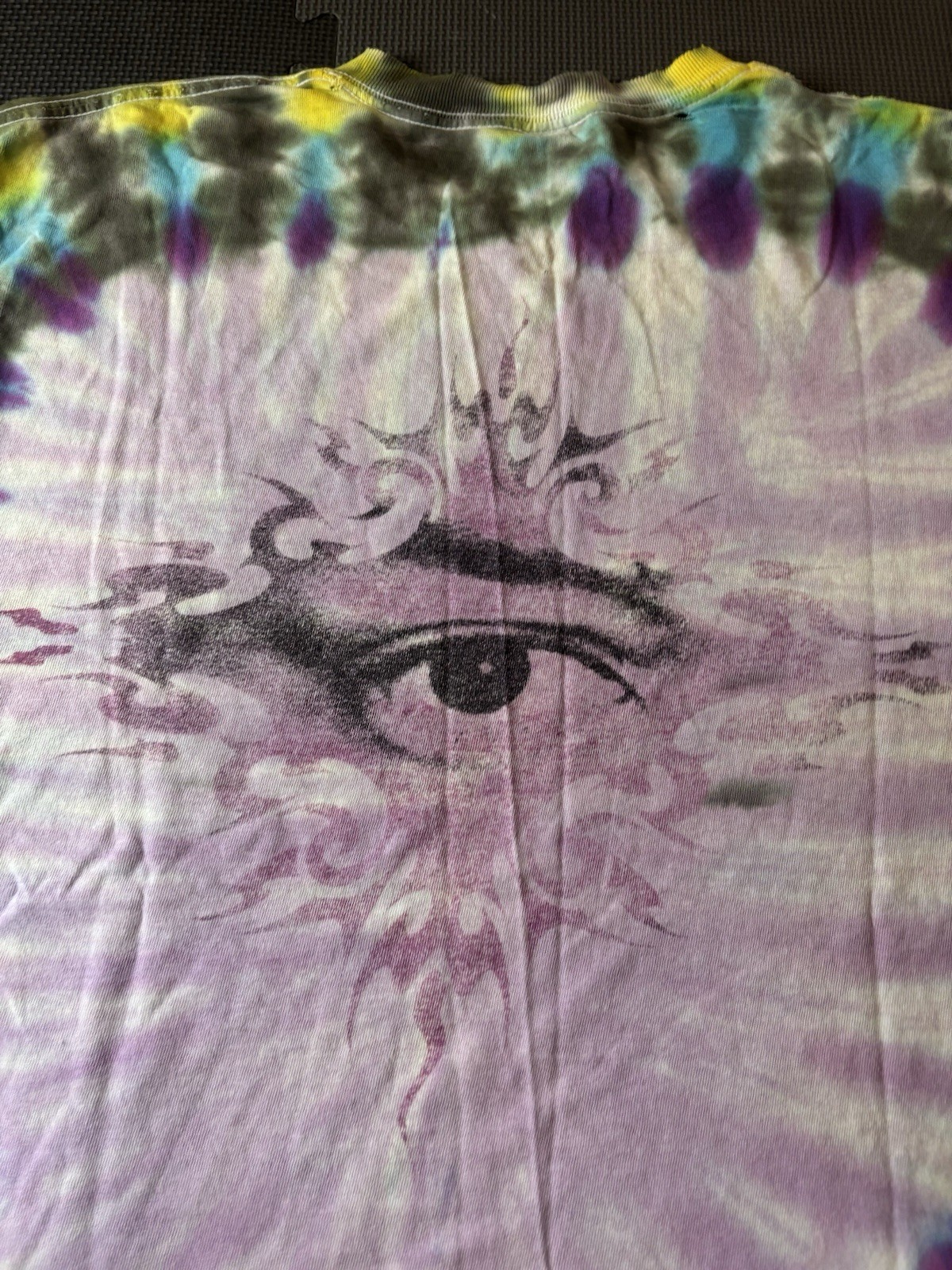 VINTAGE RARE Jimi Hendrix Tie-Dye Double-Sided Graphic Men&rsquo;s T-Shirt Size XL