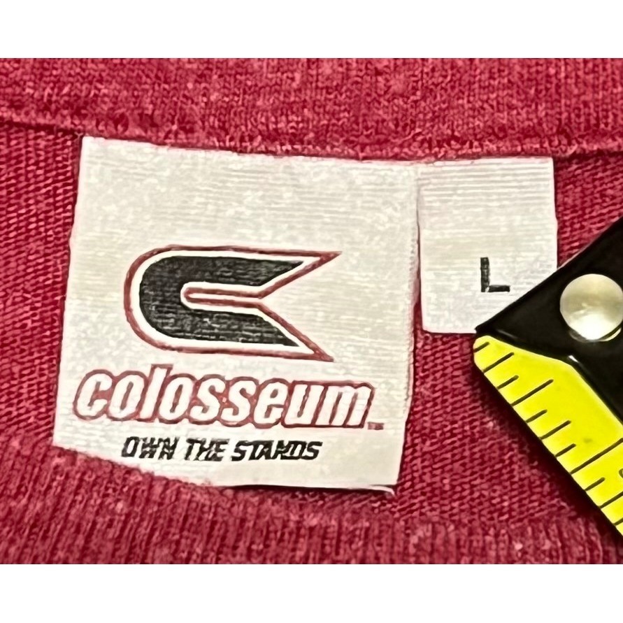 Colosseum Mens WSU Cougars Washington State University T-Shirt Red Large