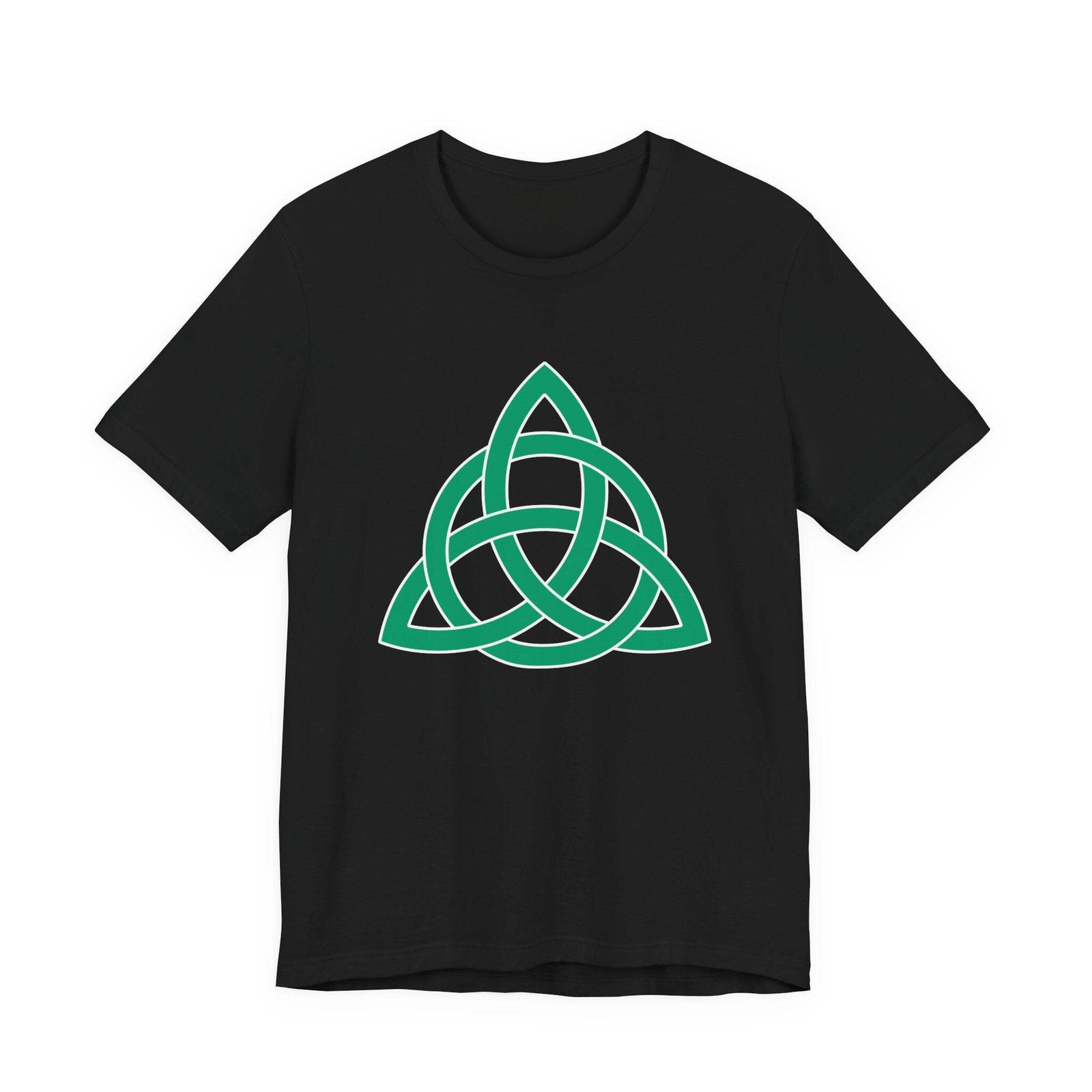 Celtic Knot Triquetra T-Shirt | Irish Trinity Knotwork Graphic Tee Shirt