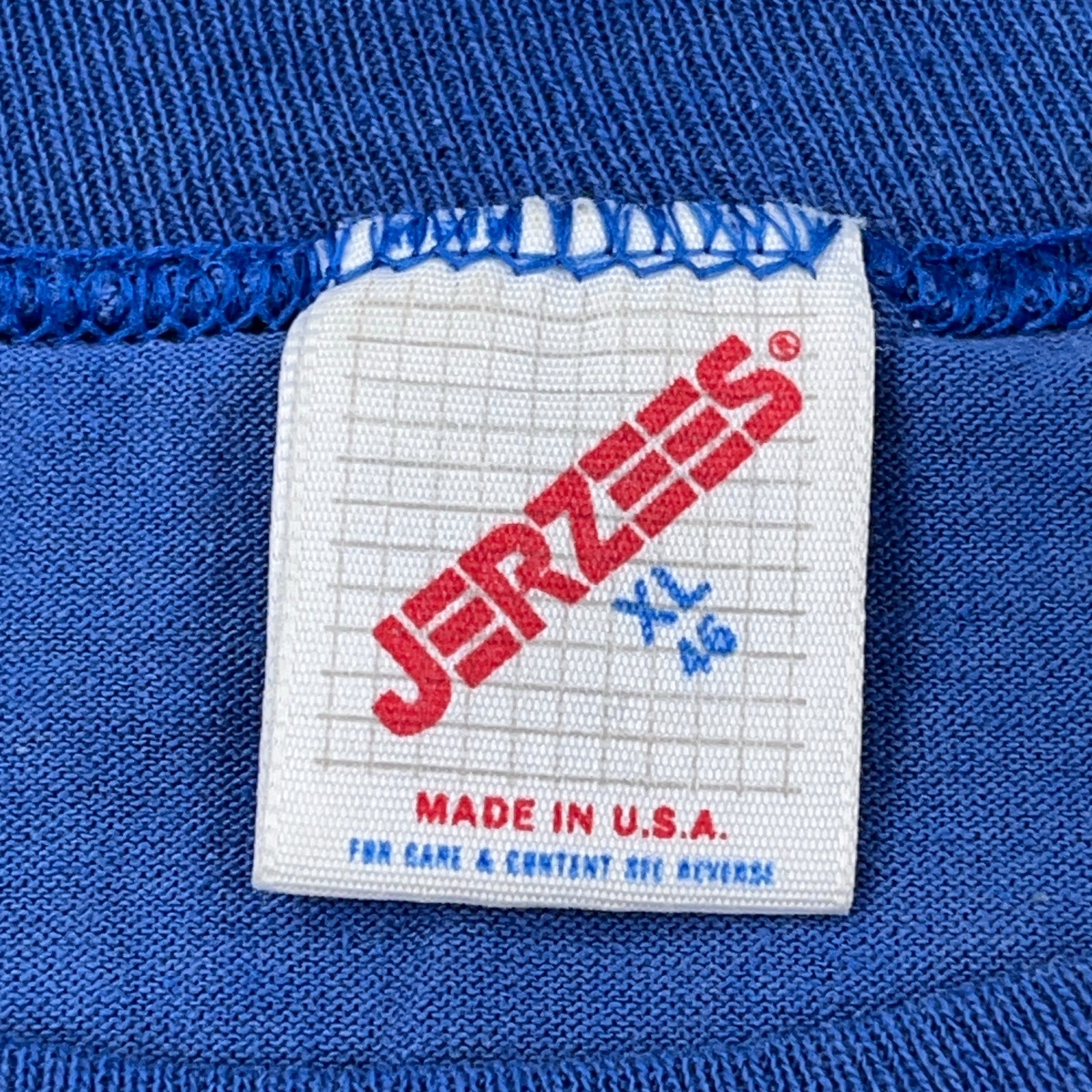 Vintage Walmart Shirt Men XL Blue 90s Y2K Single Stitch USA Grunge Thrashed Worn