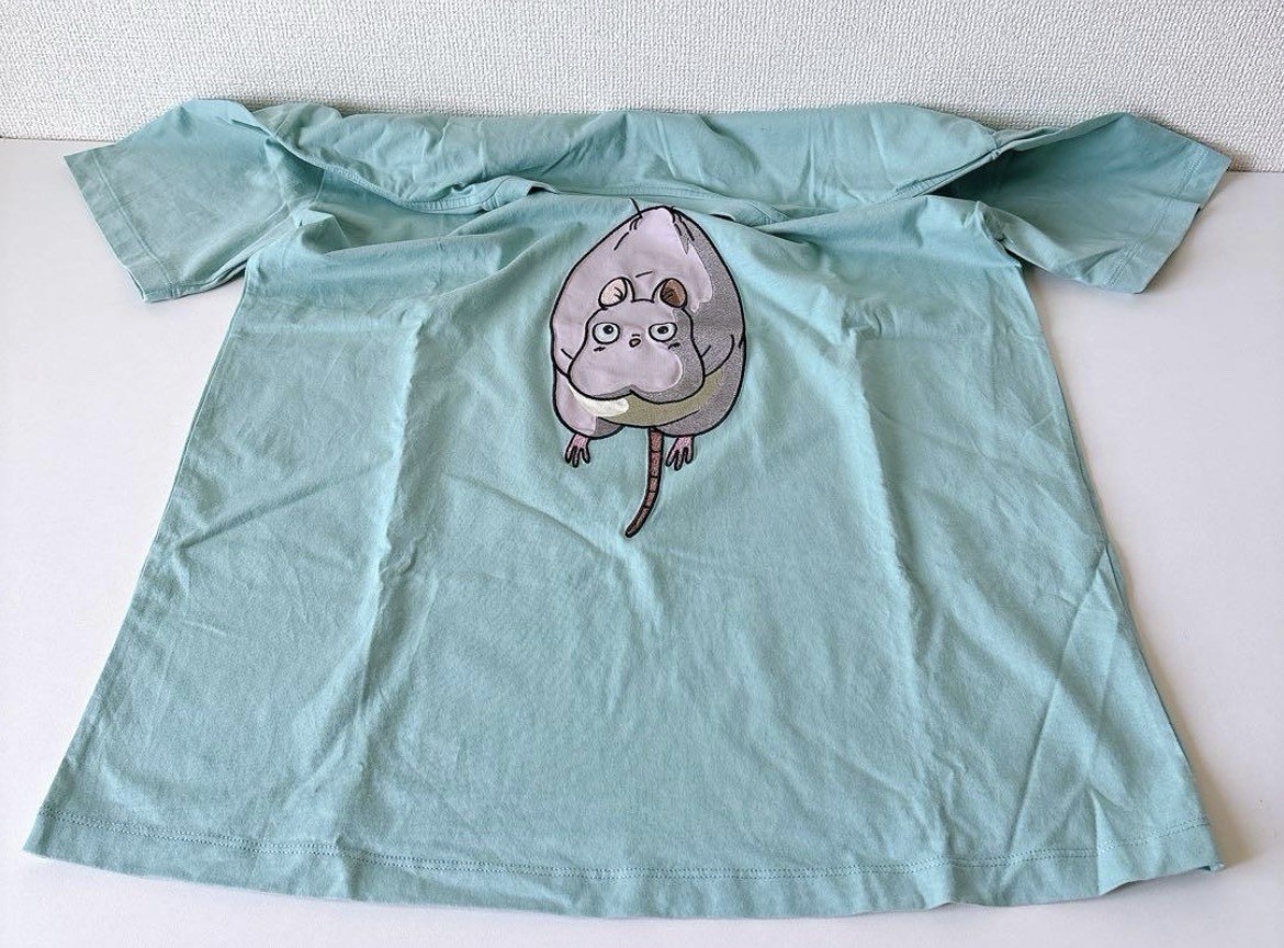 Loewe Spirited Away Ghibli T-Shirt Boh Mouse Mint Green Mens XS Worn Once Rare