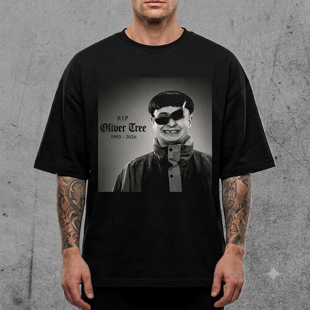 Vintage Rock RIP Tribute T-Shirt Oliver Nickell Musician Memorial Graphic Tee