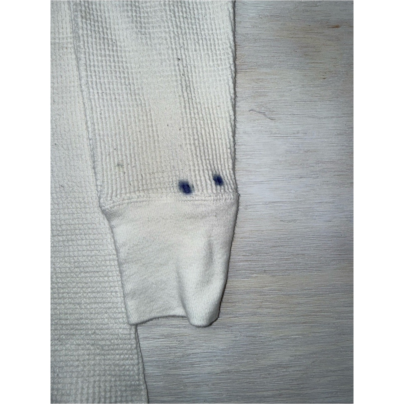 Vintage 80’s Northwest Large Cream Waffle Thermal Long Sleeve ‘See Measurements’