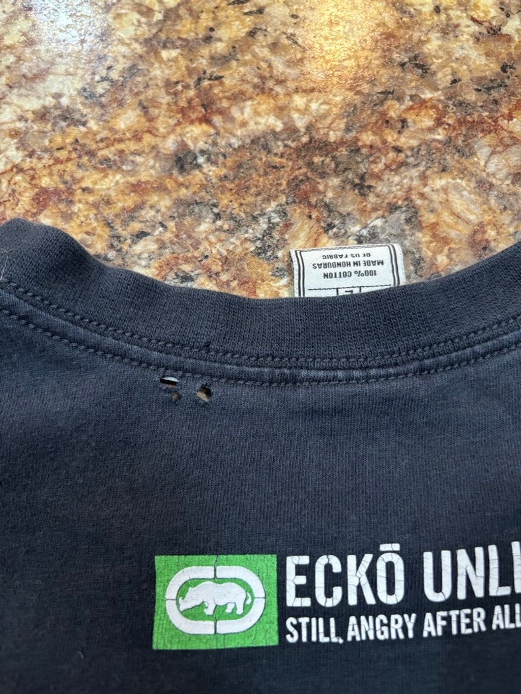 Ecko Unlimited Quilted Patch Logo Tee