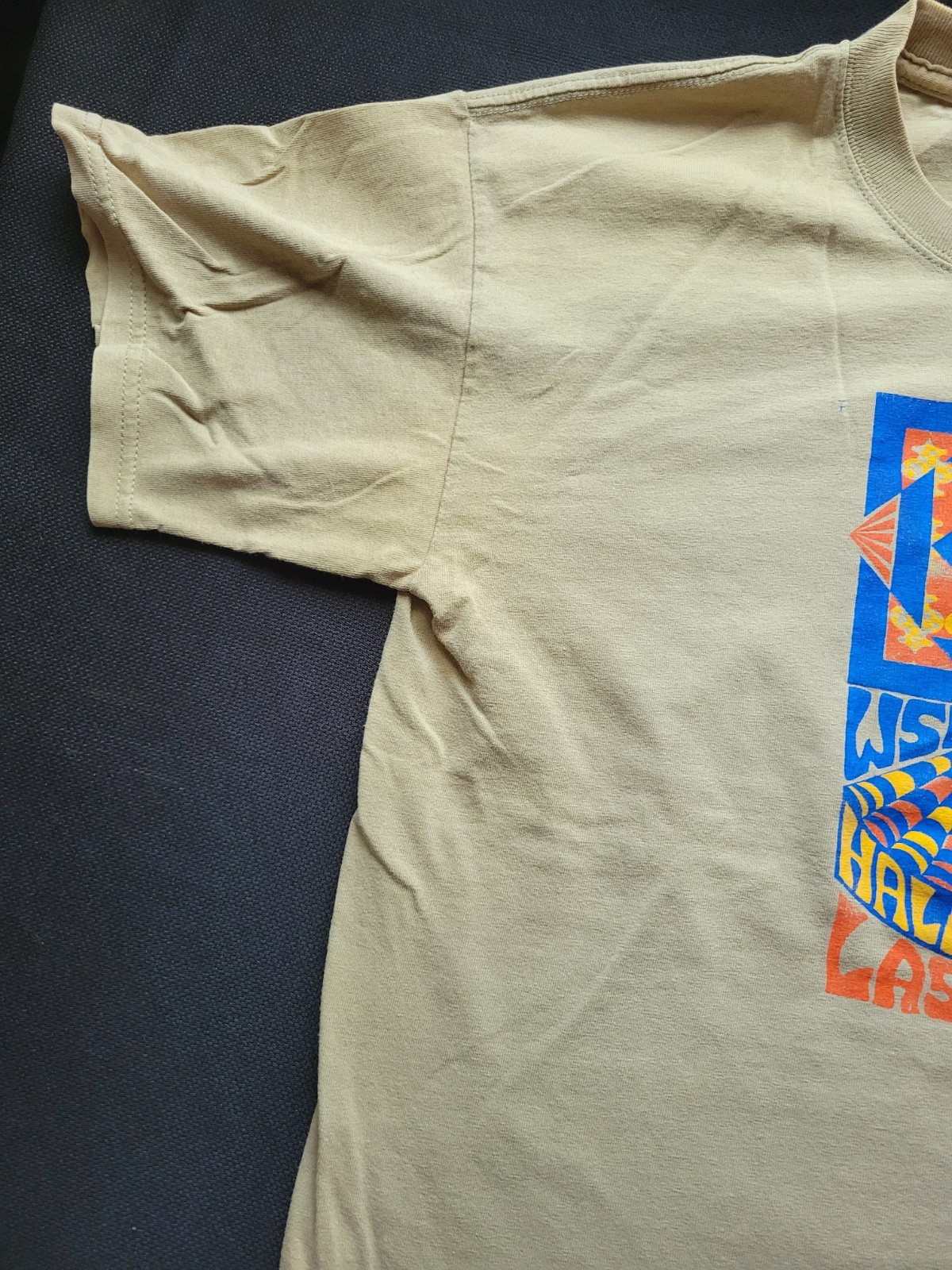 Widespread Panic T-shirt, Halloween Las Vegas 2005, Light Brown Med/Large