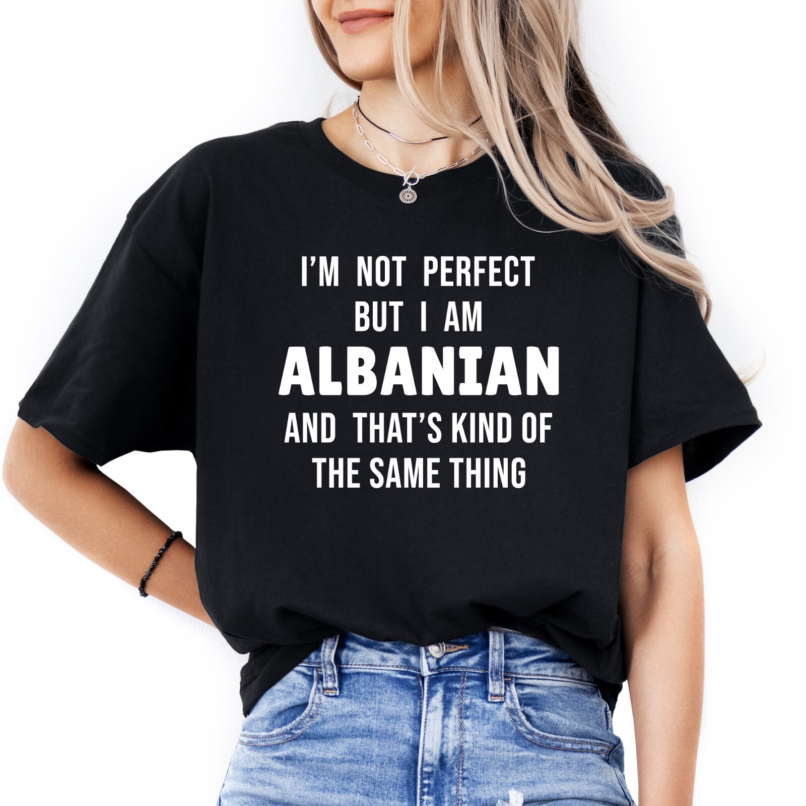 Albanian T-shirt Funny Albania Person Gifts Albania Shirt Men & Women
