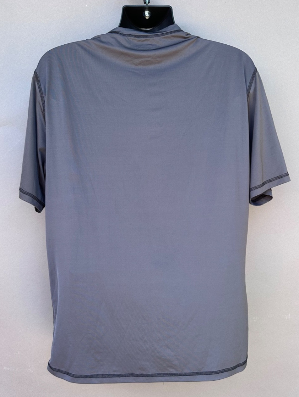 Crazy Shirts Kai Noa Surf Tee XXL Gray Tribal UV Stretch Quick Dry Swim Shirt