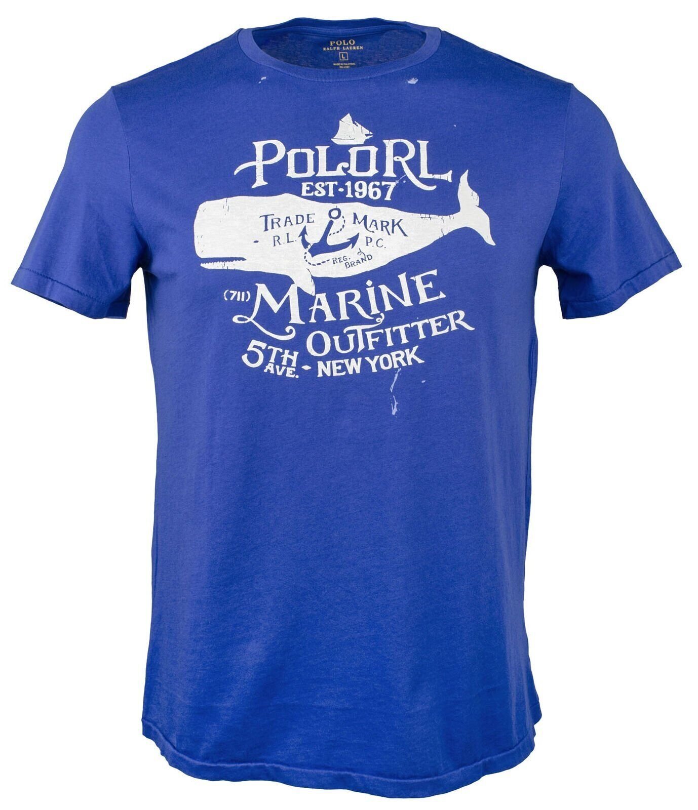 Polo Ralph Lauren Men&rsquo;s Whale Cotton Graphic T Shirt DR S