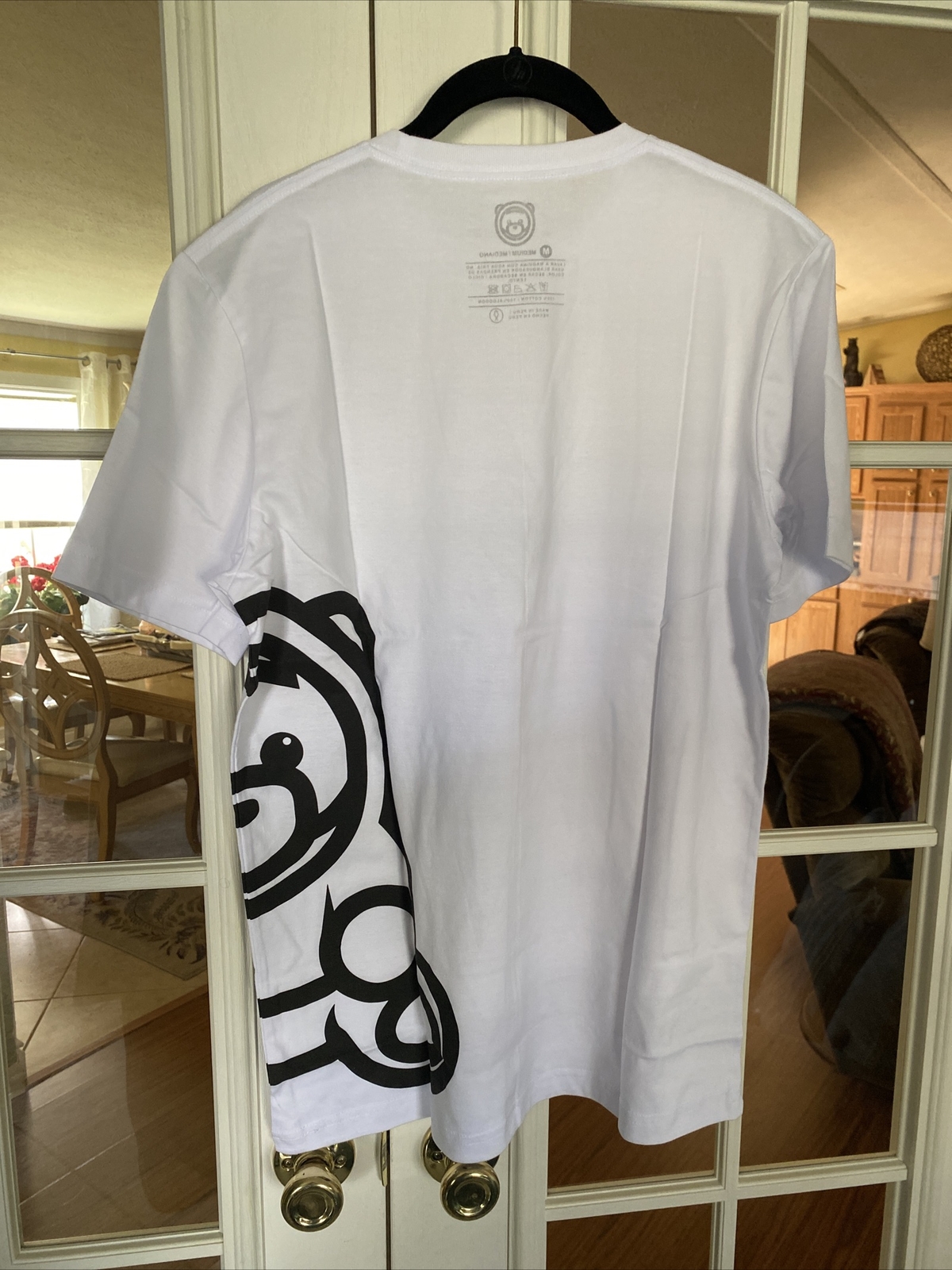 Bear T-shirt Gay/Bear/Fetish Sz Medium Blk On Wht