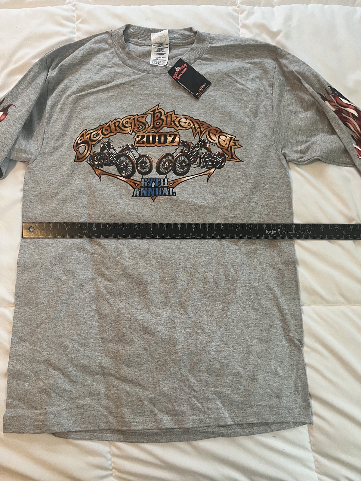 Sturgis Vintage 2007 Bike Week Long Sleeve T-Shirt-NWT – Medium (a1)