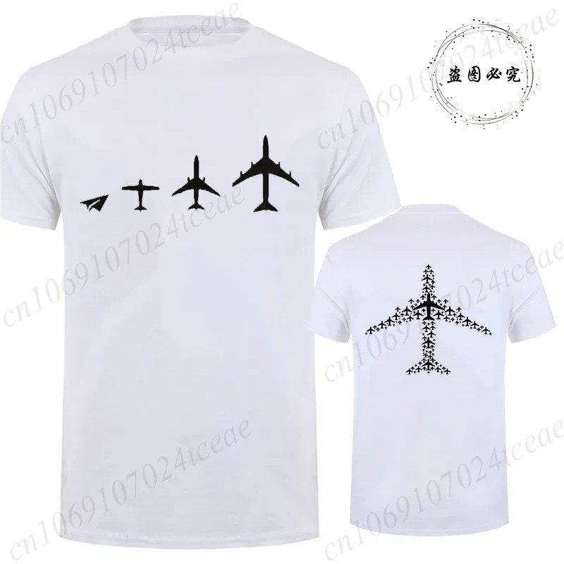 Flying Up Airplane T-Shirt for Men Women Clothing Graphic Tees Funny Flying Up A