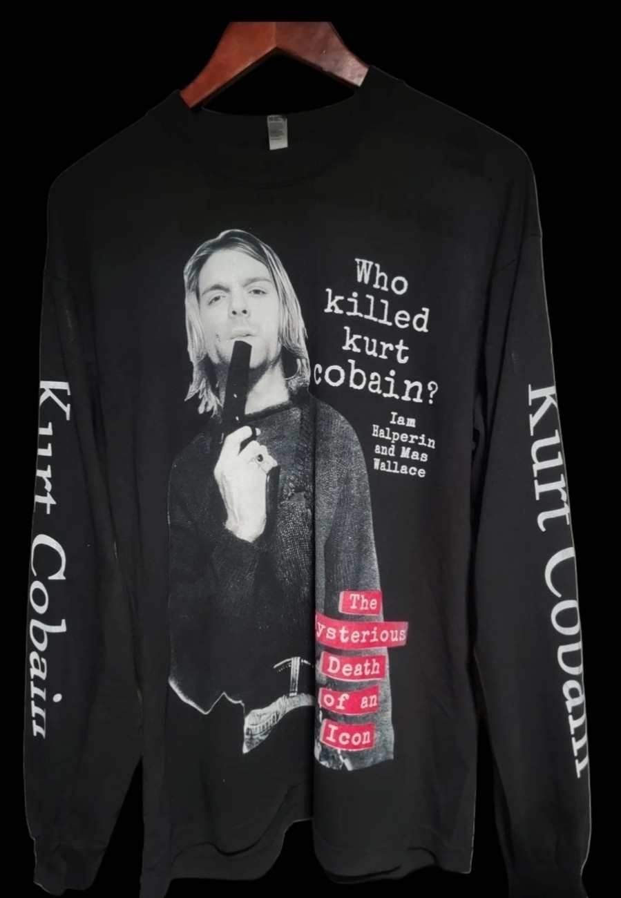 Who Killed Kurt Cobain I LONG SLEEVE MODERN ON SHAKA HEAVYWEIGHT SHIRT
